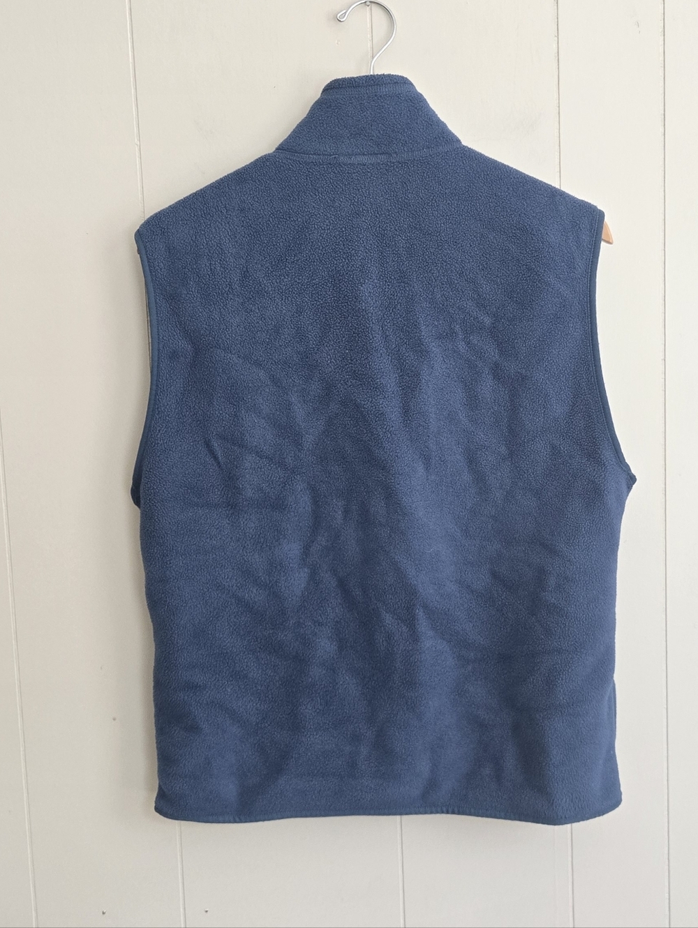 Patagonia Men's Blue Full‑Zip Fleece Vest-Size M - Picture 5 of 5